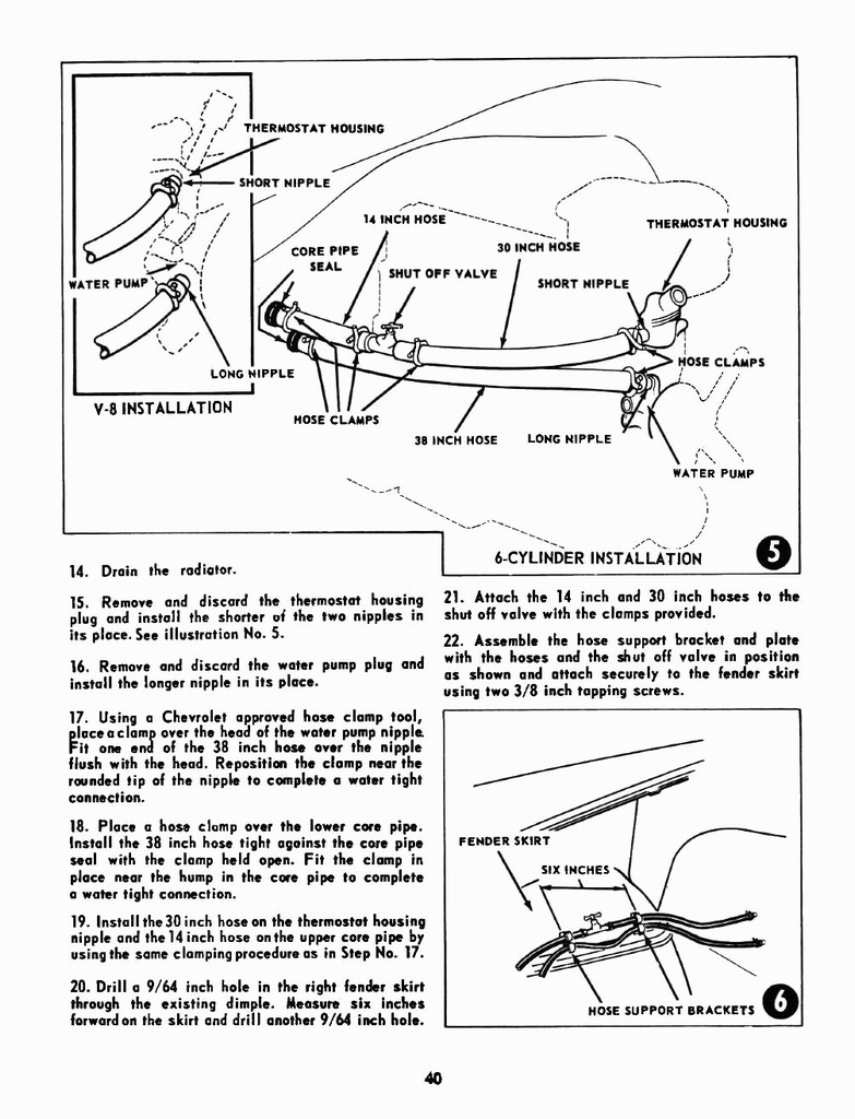 1955 Chevrolet Accessories Manual Page 30